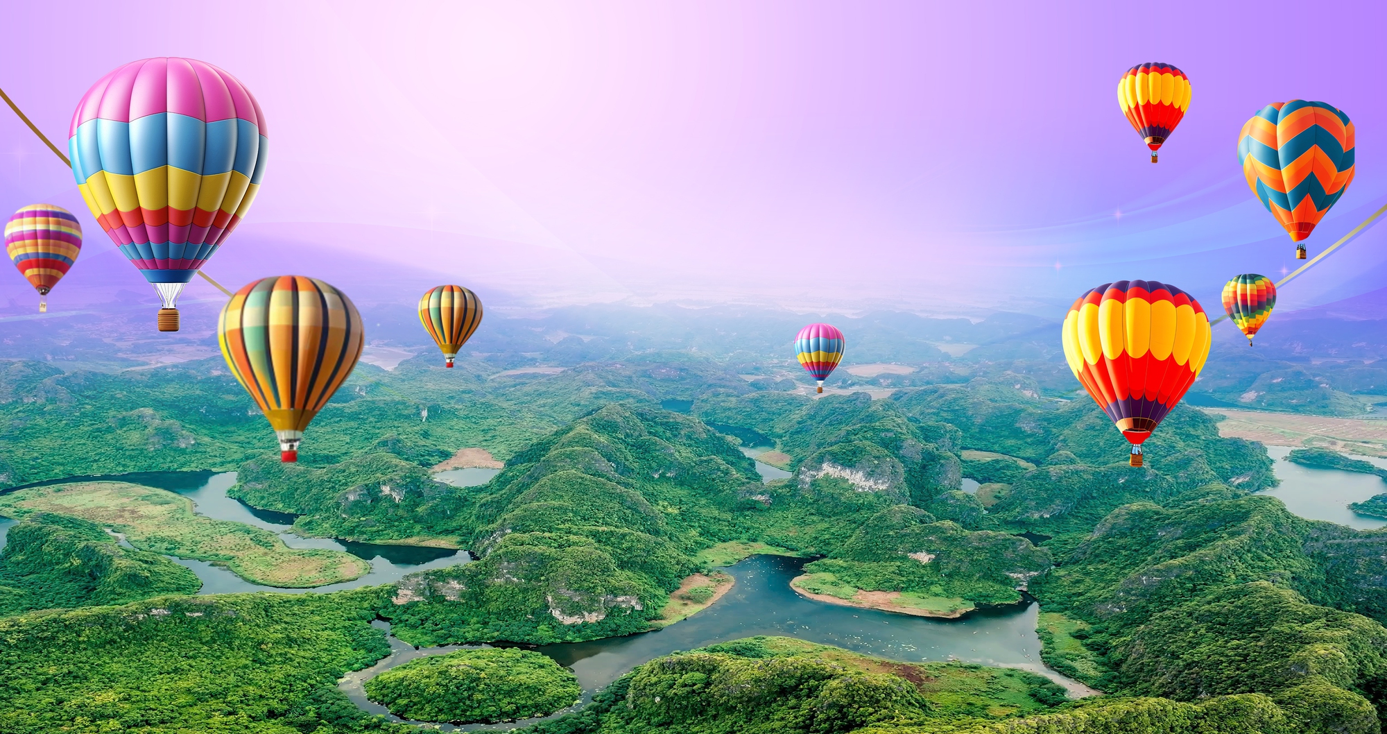 lễ hội khinh khí cầu Tràng An