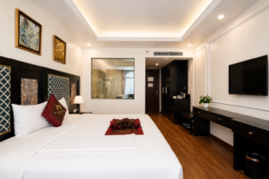 PHÒNG DELUXE DOUBLE WITH WINDOW